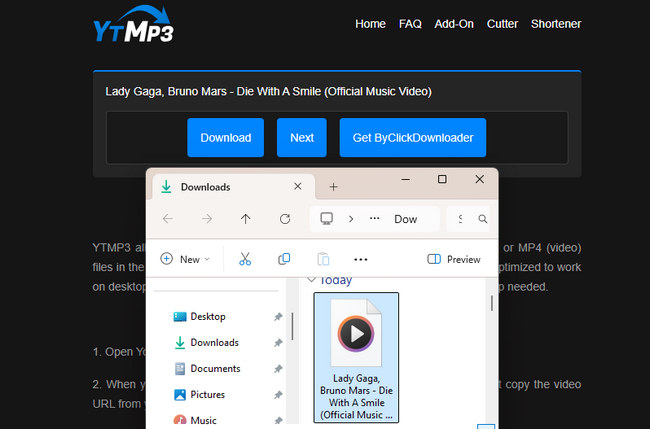 YTMP3の使い方