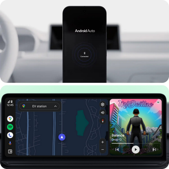 Android Autoを利用して車でSpotifyを聴く