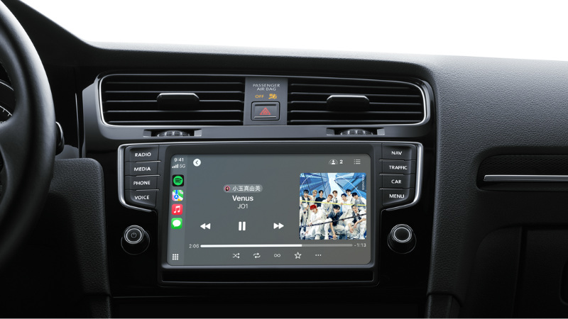 Apple CarPlayを利用して車でSpotifyを聴く